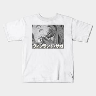 Vinland Saga - engraving Kids T-Shirt